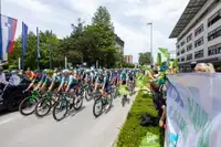 (FOTO in VIDEO) Kolesarski praznik v Šaleški dolini: Začela se je 32. Dirka po Sloveniji 